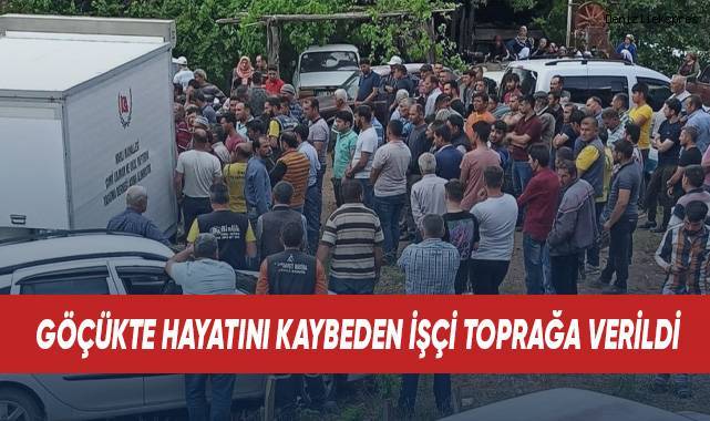 Maden ocağındaki göçükte hayatını kaybeden işçi toprağa verildi