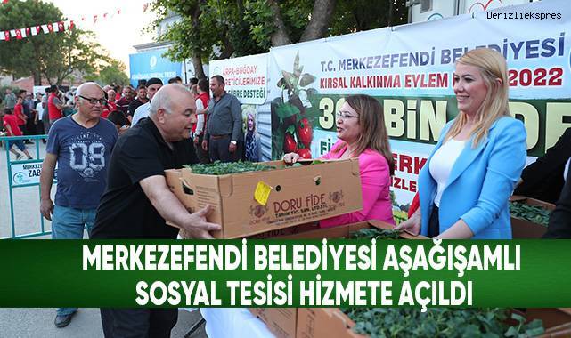 Merkezefendi'de Fideler Üreticiyle Buluştu, Üreticinin Yüzü Güldü