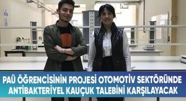 Otomotiv sektöründe antibakteriyel kauçuk talebini karşılayacak proje