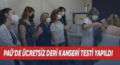 PAÜ Hastanelerinden Ücretsiz Deri Kanseri Taraması