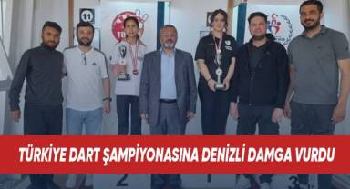 Türkiye Dart Şampiyonasına Denizlili sporcular damga vurdu