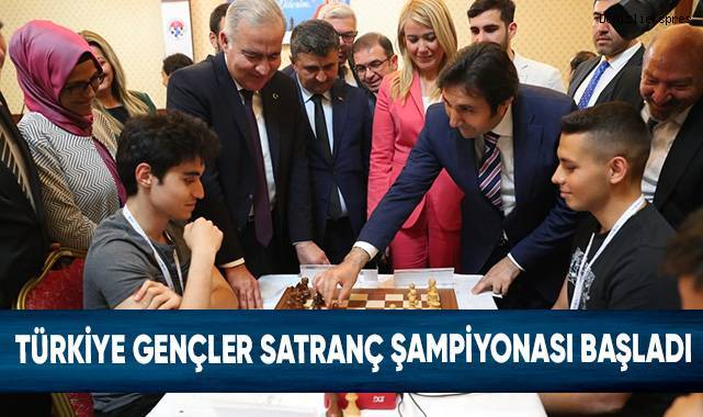 Türkiye Gençler Satranç Şampiyonası Merkezefendi'de başladı