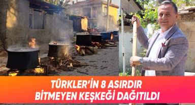 Türkler’in 8 Asırdır Bitmeyen Keşkeği Dağıtıldı