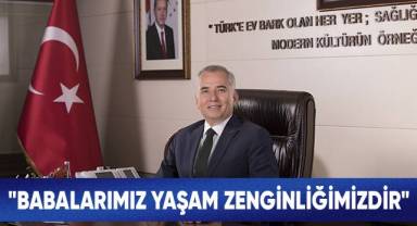 Başkan Zolan'dan Babalar Günü mesajı