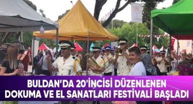 Buldan’da 20'incisi düzenlen Dokuma ve El Sanatları Festivali başladı