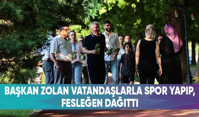 Büyükşehir'den Denizli'ye 40 Bin Fesleğen