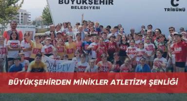 Büyükşehirden Minikler Atletizm Şenliği