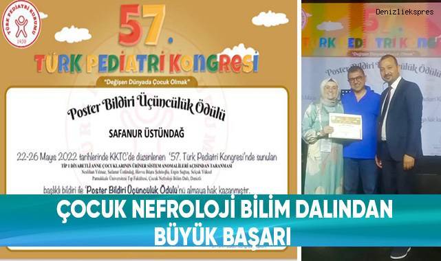Çocuk Nefroloji Bilim Dalından Büyük Başarı