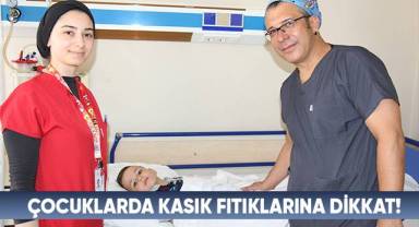 Çocuklarda kasık fıtıklarına dikkat!