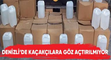 Denizli’de kaçakçılara göz açtırılmıyor