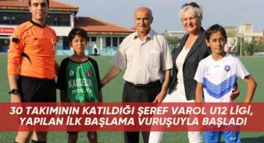 Denizli'de U12 Şeref Varol Ligi başladı