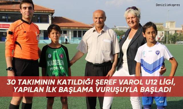 Denizli'de U12 Şeref Varol Ligi başladı