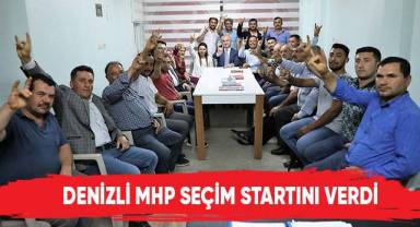Denizli MHP seçim startını verdi