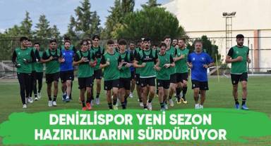 Denizlispor yeni sezon hazırlıklarını sürdürüyor