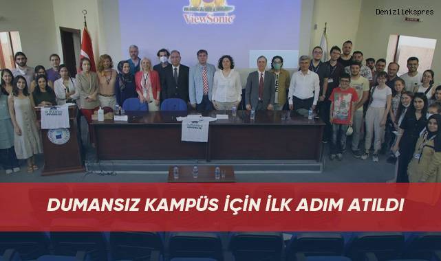 Dumansız kampüs için ilk adım atıldı