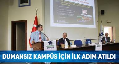 Dumansız Kampüs İçin İlk Adım Atıldı