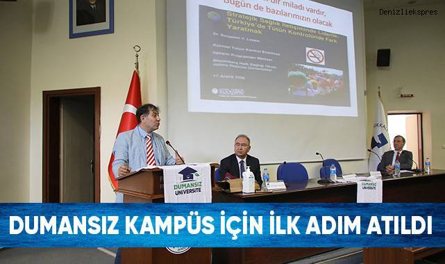 Dumansız Kampüs İçin İlk Adım Atıldı