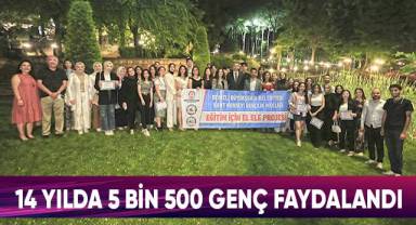 “Eğitim için el ele” Projesi’nde 14. dönem sona erdi