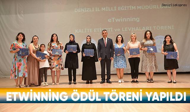 eTwinning Ödül Töreni Yapıldı