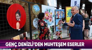 Genç Denizli Karma Sergisi açıldı