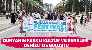 Halk Dansları Festivali coşkuyla başladı