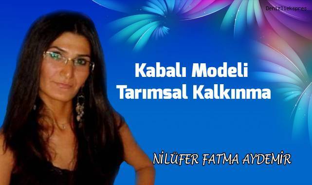 Kabalı Modeli Tarımsal Kalkınma