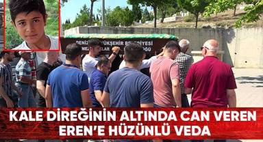 Kale direğinin altında can veren Eren'e hüzünlü veda