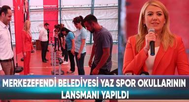 Merkezefendi Belediyesi Yaz Spor Okulları'nın Lansmanı Yapıldı