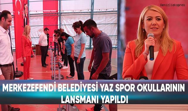 Merkezefendi Belediyesi Yaz Spor Okulları'nın Lansmanı Yapıldı