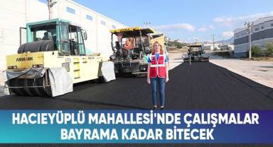 Merkezefendi’de yol çalışmaları sürüyor
