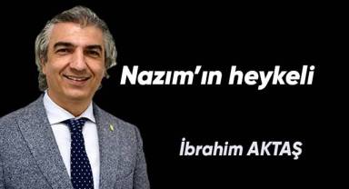 Nazım'ın heykeli
