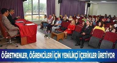 Öğretmenler, öğrencileri için yenilikçi içerikler üretiyor