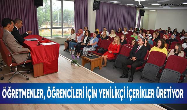 Öğretmenler, öğrencileri için yenilikçi içerikler üretiyor