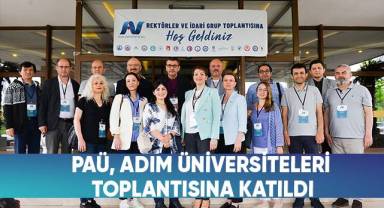 PAÜ, ADIM Üniversiteleri toplantısına katıldı