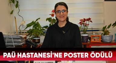 PAÜ Hastanesi'ne Poster Ödülü