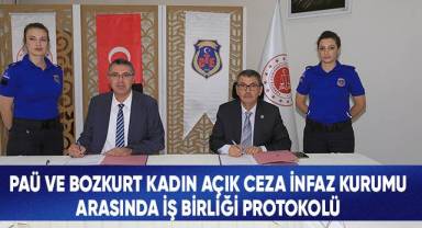 PAÜ Ve Bozkurt Kadın Açık Ceza İnfaz Kurumu Arasında İş Birliği Protokolü