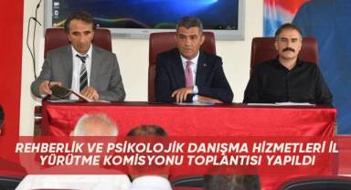 Rehberlik ve psikolojik danışma hizmetleri masaya yatırıldı