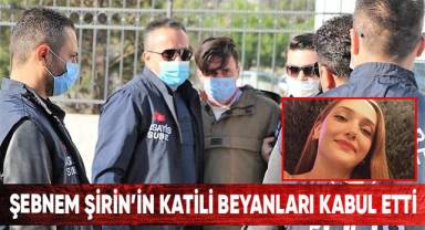 Şebnem Şirin'in katili babasının beyanlarını kabul etti