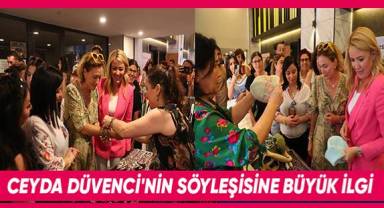 Ünlü oyuncu üretici kadınlar ile bir araya geldi...