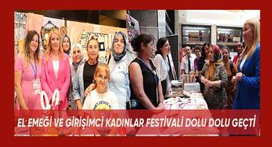 Üreten kadınları ve ürünlerini binlerce kişi ziyaret etti…