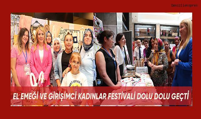 Üreten kadınları ve ürünlerini binlerce kişi ziyaret etti…