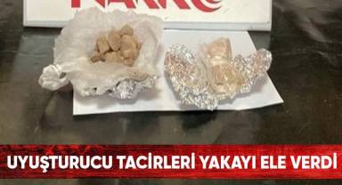 Uyuşturucu tacirleri yakayı ele verdi