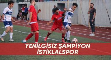 Yenilgisiz şampiyon İstiklalspor, süper lige çıktı