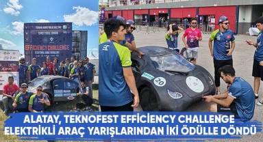 ALATAY, Teknofest Efficiency Challenge Elektrikli Araç Yarışlarından İki Ödülle Döndü