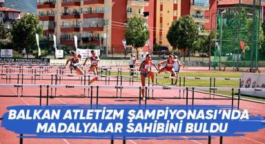 Balkan Atletizm Şampiyonasında madalyalar sahibini buldu