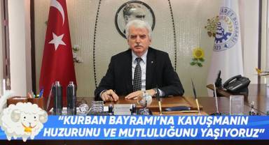 Başkan Tefenlili’den Kurban Bayramı Mesajı