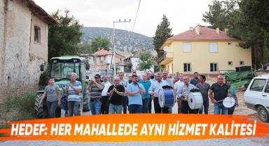 Başkan Zolan, davul, zurnalarla karşılandı