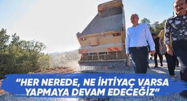 Başkan Zolan, kekik harmanı ile tütün kırımına eşlik etti