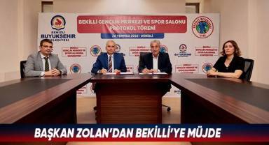 Bekilli'ye Gençlik Merkezi ve Spor Salonu yapılacak