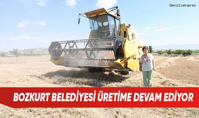 Bozkurt Belediyesi Üretime Devam Ediyor
